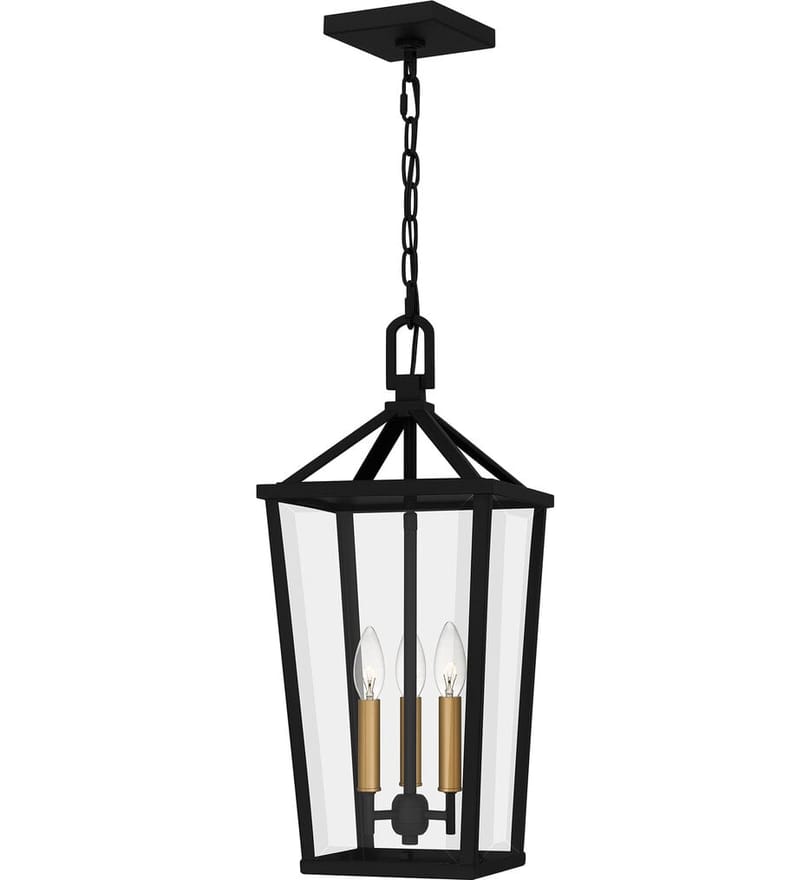 Quoizel - HUL1909MBK - Hull 9.5" Outdoor Pendant by Quoizel