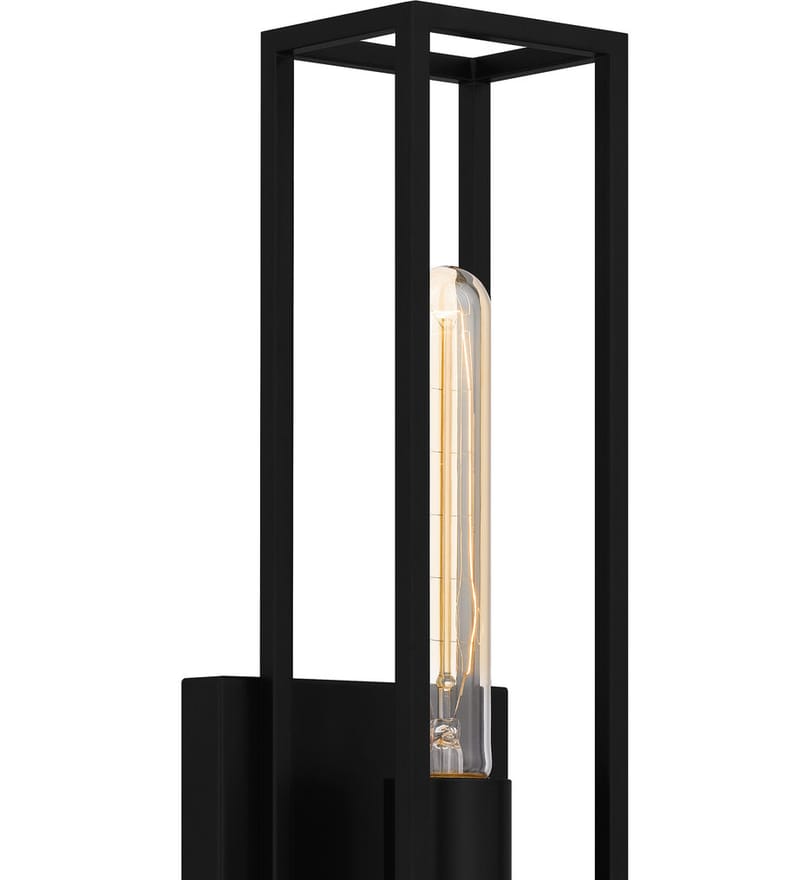 Quoizel - LGN8605MBK - Leighton 13.75" Wall Sconce by Quoizel - Image 5