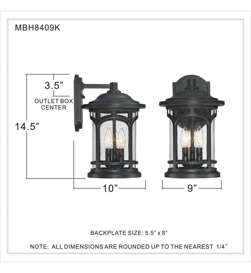 Quoizel - Marblehead 14.5" Outdoor Wall Sconce by Quoizel - Image 2