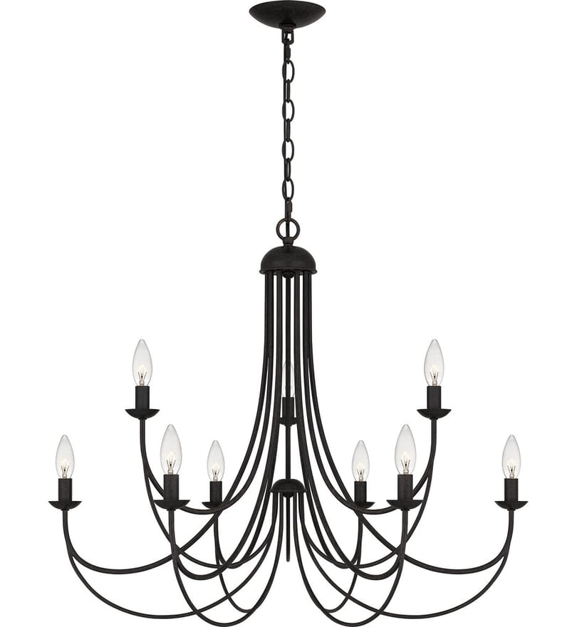 Quoizel - MRN5030IB - Mirren 30" Chandelier by Quoizel - Image 2