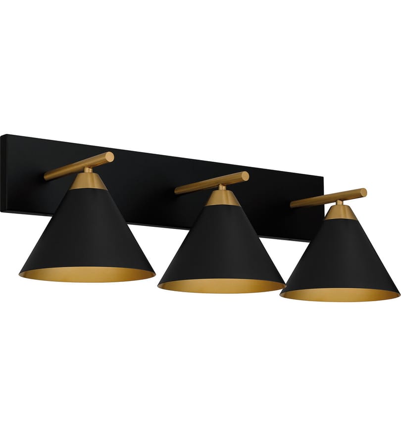 Quoizel - MTO8627MBK - Mastro 27.5" Bath Vanity Light by Quoizel
