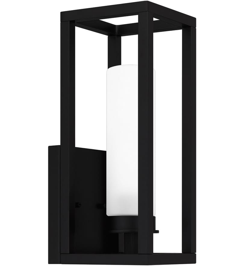 Quoizel - NEV8405MBK - Neville 12.75" Outdoor Wall Sconce by Quoizel