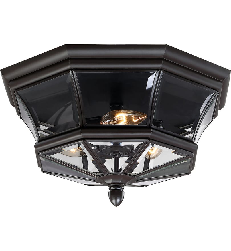 Quoizel - NY1794Z - Newbury 8" Outdoor Flush Mount by Quoizel