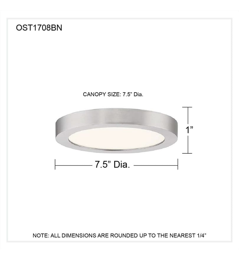 Quoizel - Outskirt 7.5" Flush Mount by Quoizel - Image 3