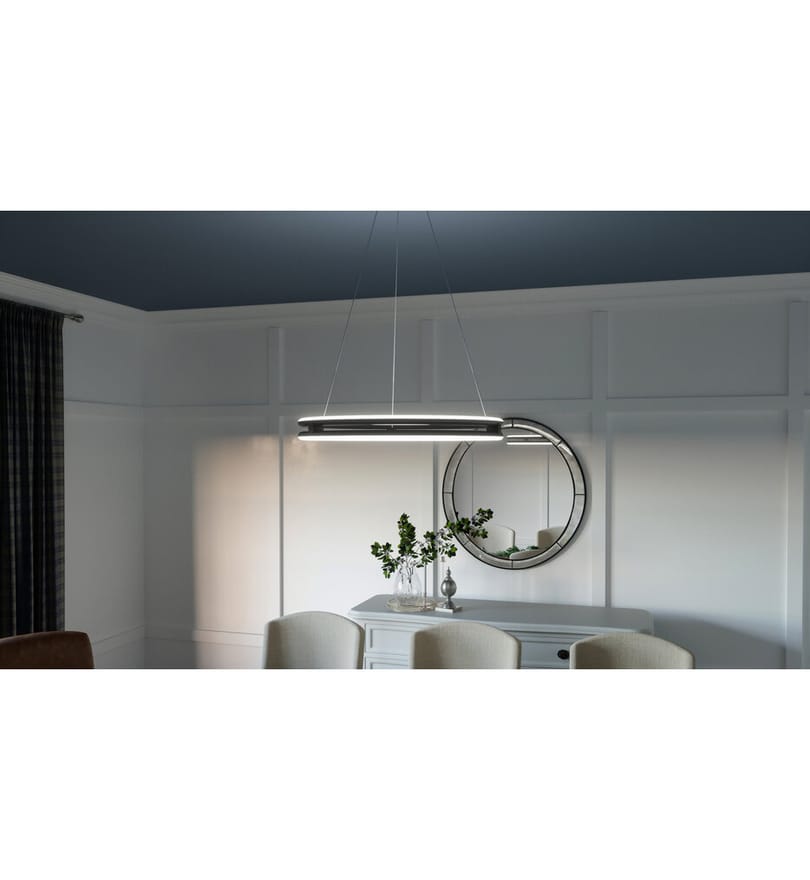 Quoizel - PCGVS2824MBK - Graves 24" Pendant by Quoizel - Image 2