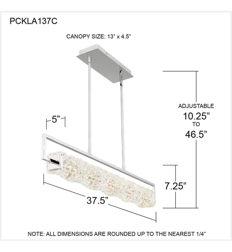 Quoizel - PCKLA137C - Klass 37.5" Island Light by Quoizel - Image 4