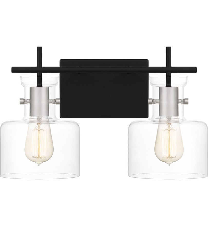 Quoizel - PEN8616MBK - Pensbury 16" Bath Vanity Light by Quoizel