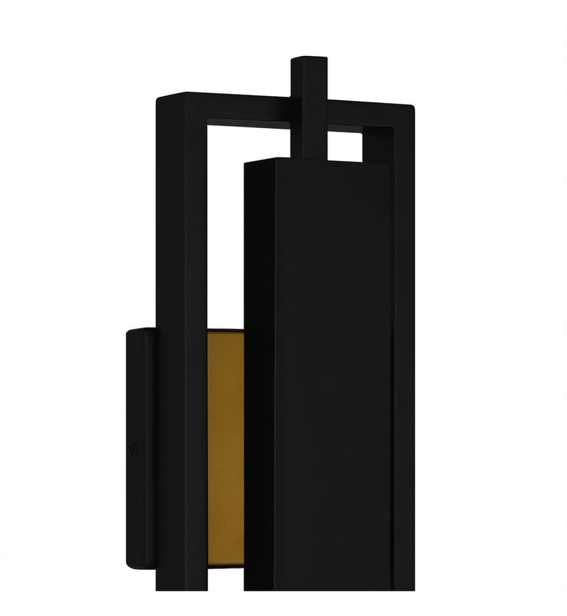 Quoizel - PNT8306MBK - Pointsett 16" Outdoor Wall Sconce by Quoizel - Image 6