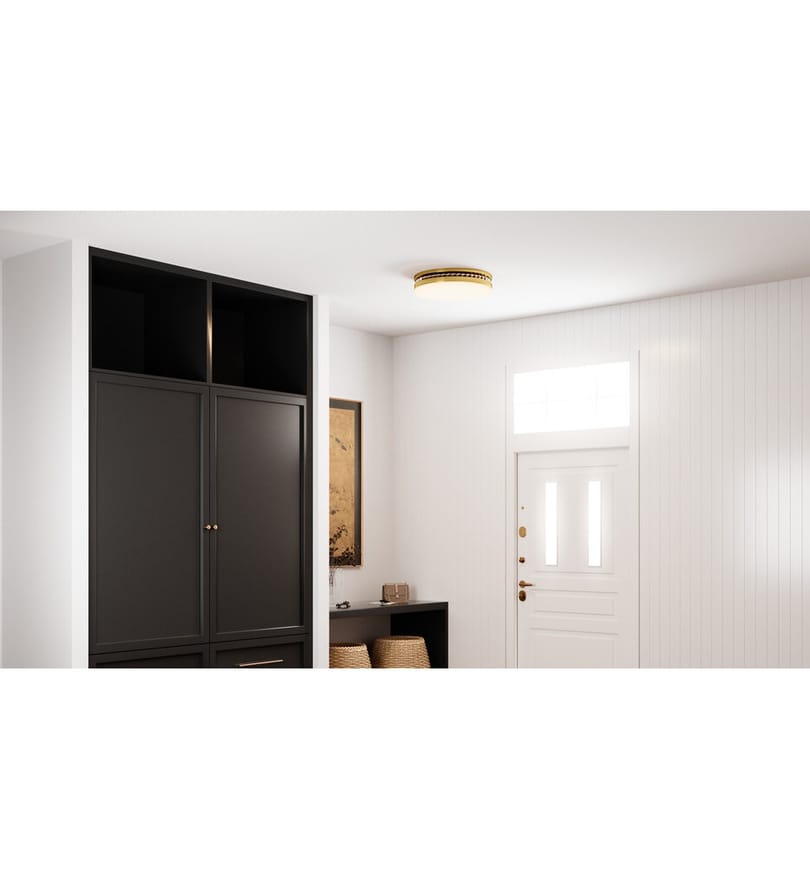Quoizel - QFL6785BRG - Carey 16" Flush Mount by Quoizel - Image 3