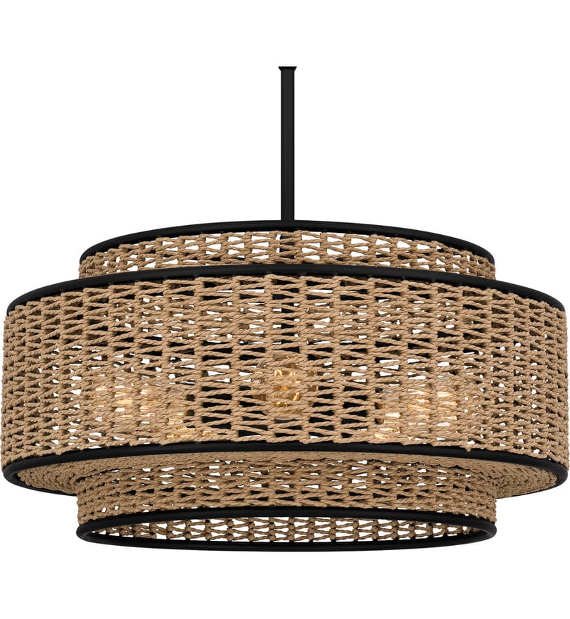 Quoizel - QP6161MBK - Teton 20" Pendant by Quoizel - Image 4