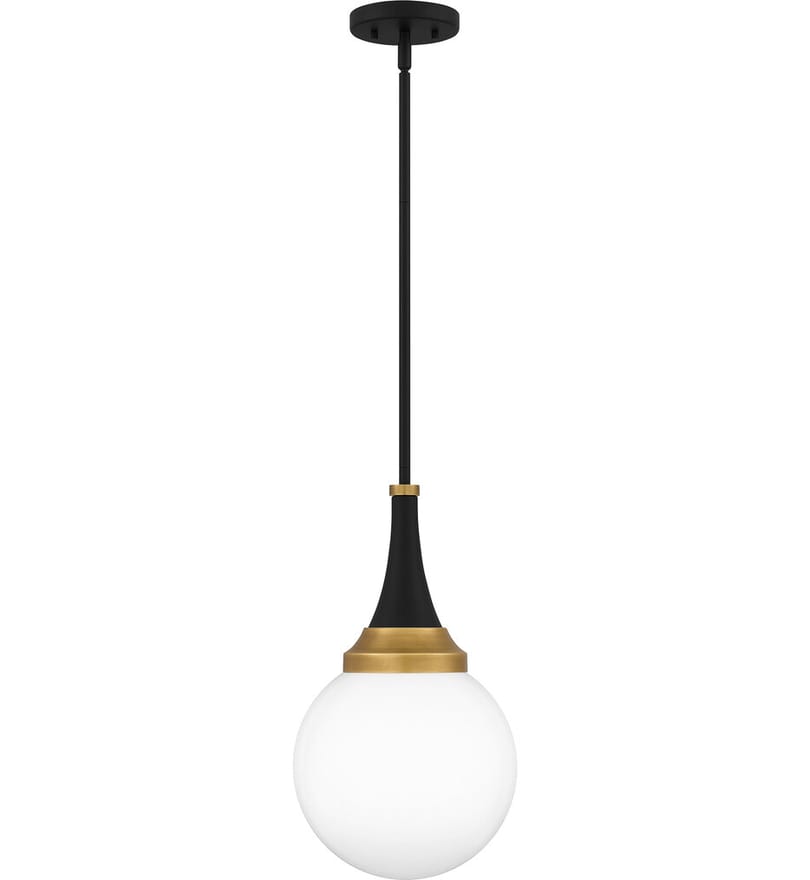 Quoizel - QP6758MBK - Quoizel 10" Pendant by Quoizel - Image 2