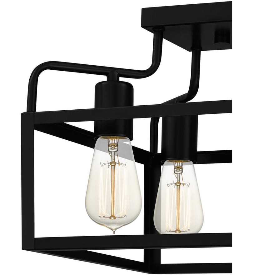 Quoizel - QSF5349MBK - Paulsen 17" Semi-Flush Mount by Quoizel - Image 6