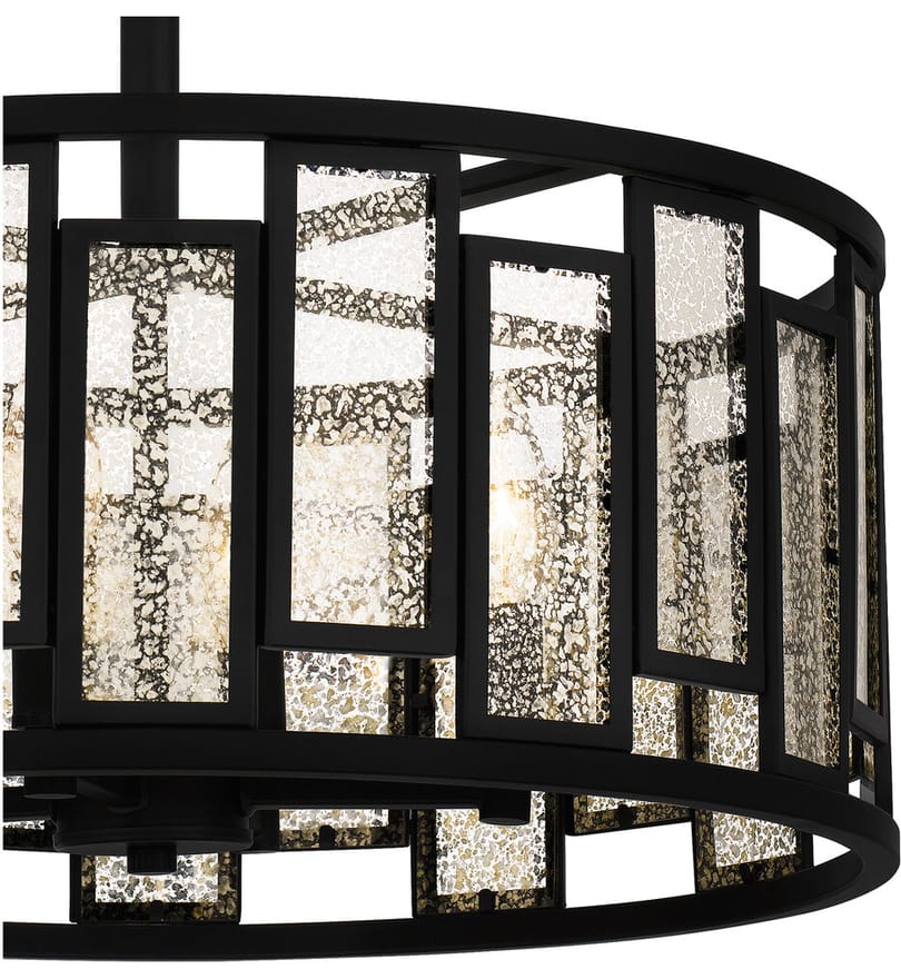 Quoizel - QSF5600MBK - Bankston 14.25" Semi-Flush Mount by Quoizel - Image 6
