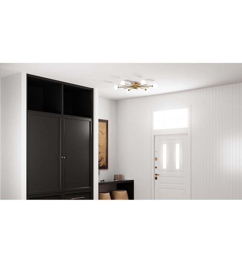 Quoizel - Combe 30" Semi-Flush Mount by Quoizel - Image 3