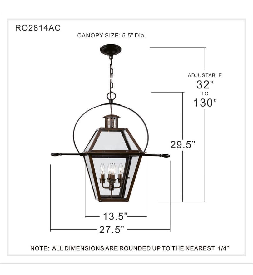 Quoizel - Rue De Royal 27.5'' Pendant by Quoizel - Image 2