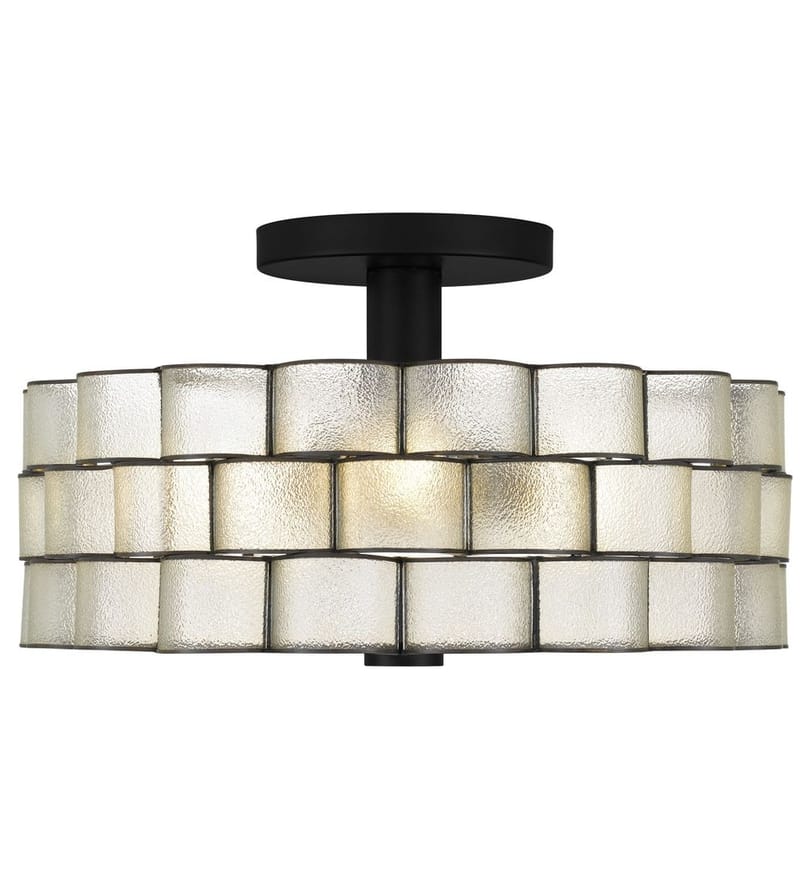 Quoizel - RORY1716MBK - Rory 15.75-inch Semi-Flush Mount by Quoizel - Image 7