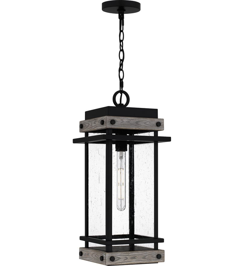 Quoizel - SAD1509MBK - Strader 9.5" Mini Pendant by Quoizel