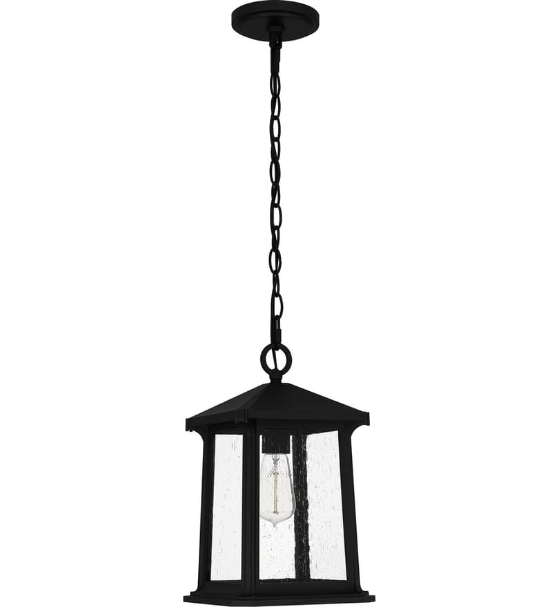 Quoizel - SAT1909MBK - Satterfield 14.5" Outdoor Pendant by Quoizel