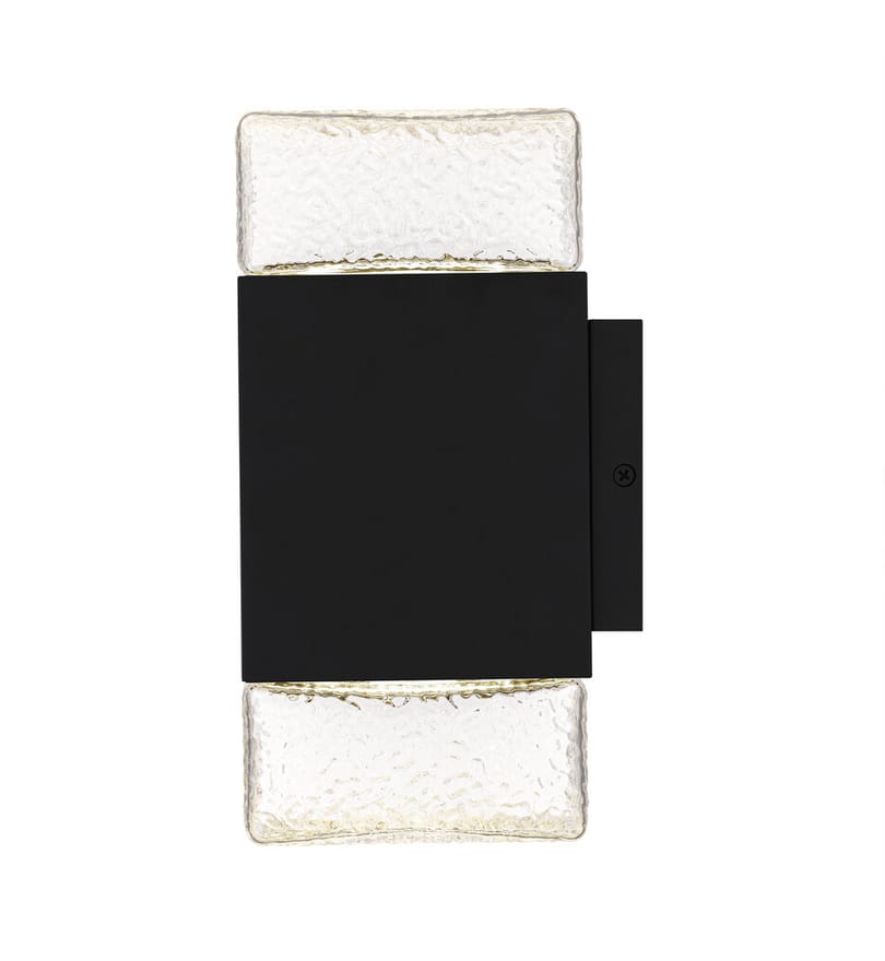 Quoizel - SAX8305MBK - Saxton 10" Outdoor Wall Sconce by Quoizel - Image 4