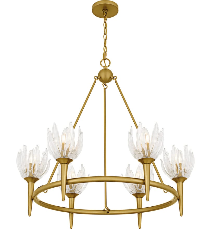 Quoizel - SHA5032BRG - Shea 31" Chandelier by Quoizel - Image 7