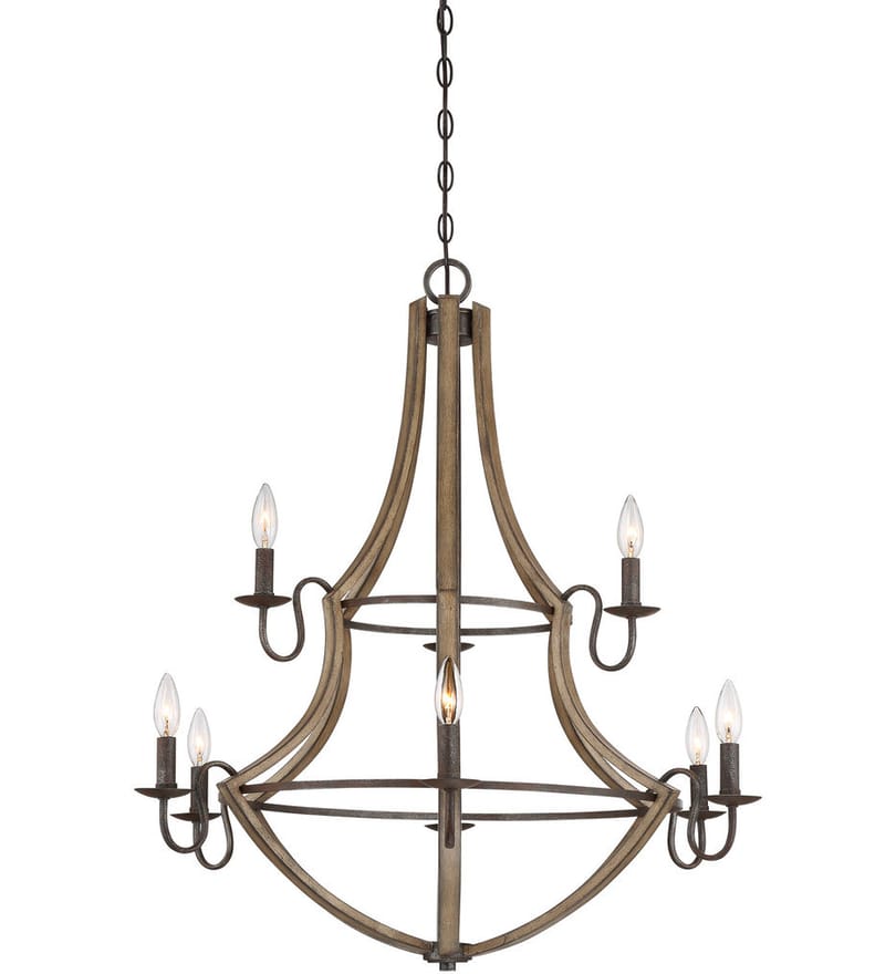 Quoizel - SHR5009RK - Shire 32.5" Chandelier by Quoizel - Image 5