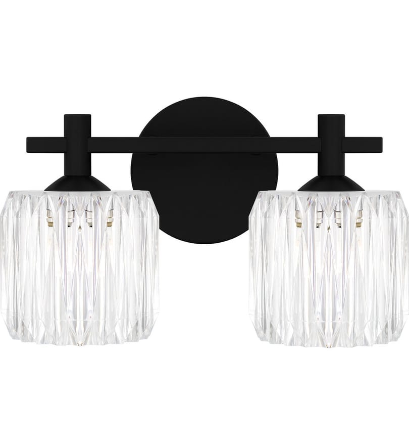 Quoizel - SPD8614MBK - Spade 13.5" Bath Vanity Light by Quoizel