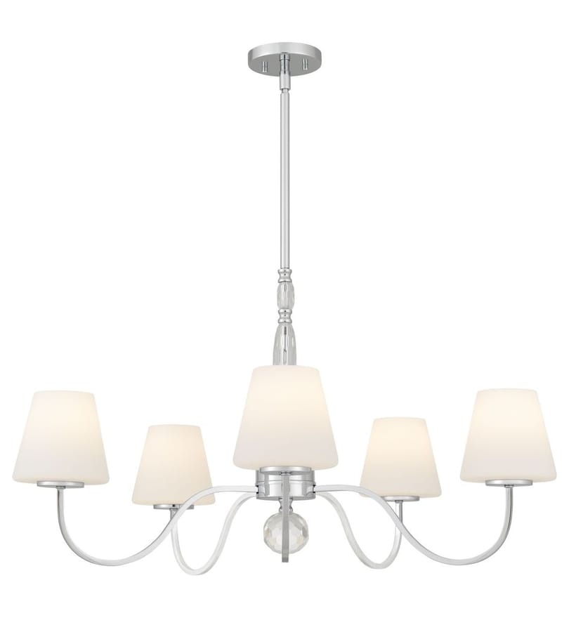Quoizel - STON5035C - Stone 35-inch Chandelier by Quoizel - Image 4