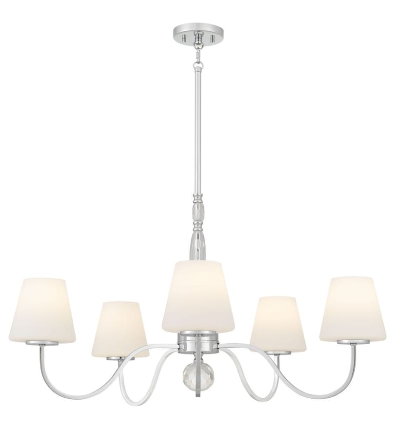 Quoizel - STON5035C - Stone 35-inch Chandelier by Quoizel - Image 9