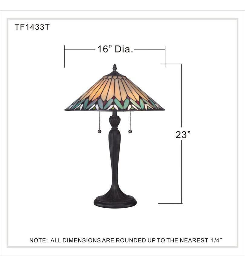 Quoizel - TF1433T - Pearson 23" Table Lamp by Quoizel - Image 2