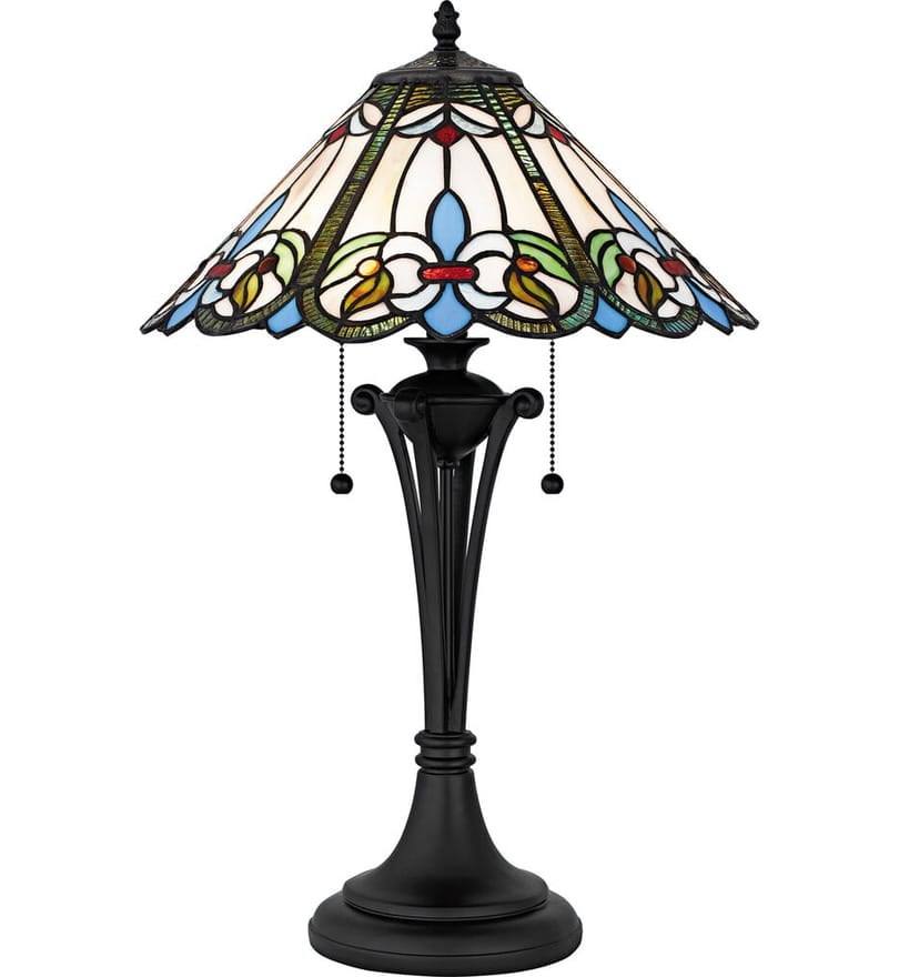 Quoizel - TF6764MBK - Giles 25" Table Lamp by Quoizel
