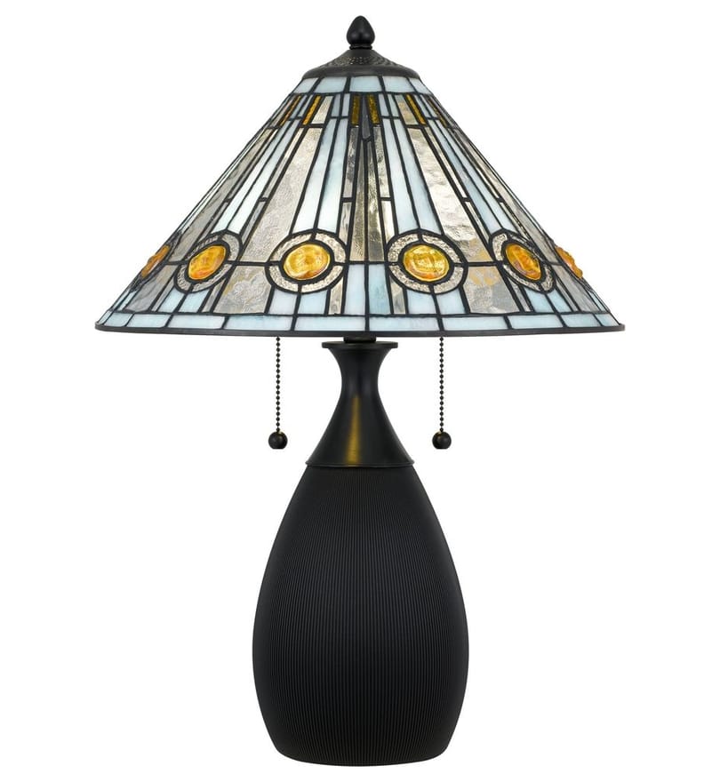Quoizel - TF6840MBK - Ayla 22.5-inch Table Lamp by Quoizel