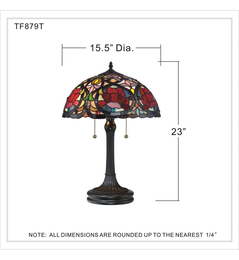 Quoizel - TF879T - Larissa 23" Table Lamp by Quoizel - Image 3