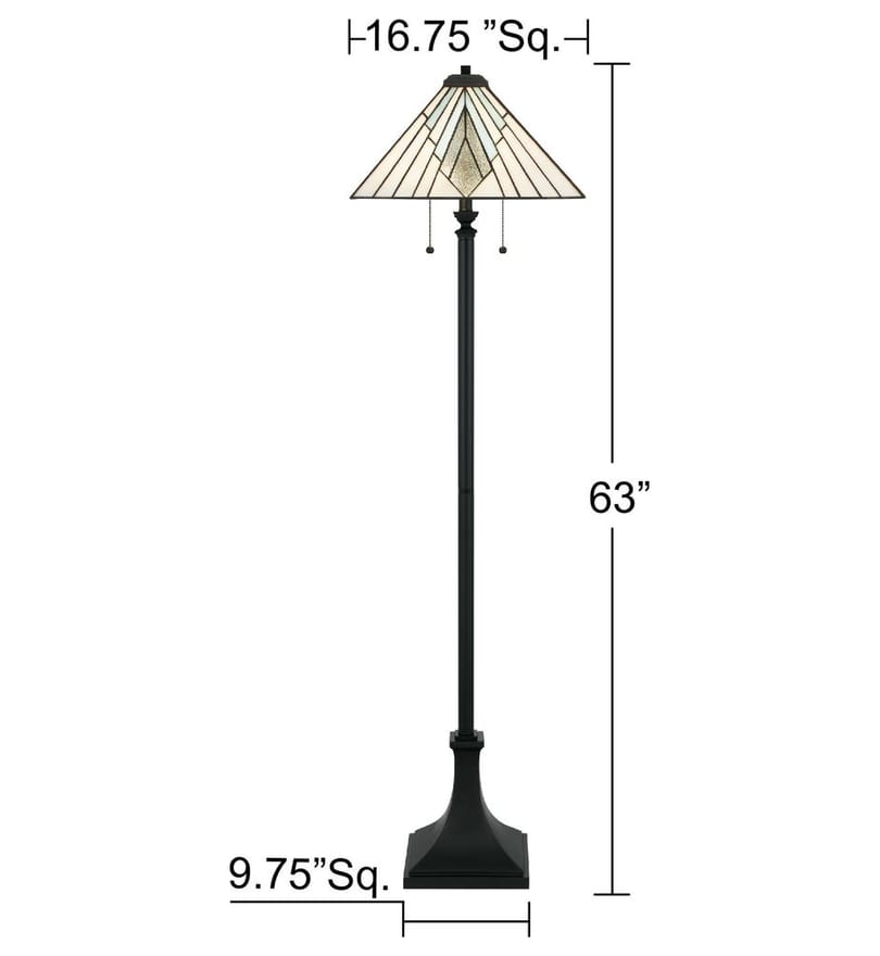 Quoizel - TFDV9363MBK - Duvane 63-inch Floor Lamp by Quoizel - Image 4