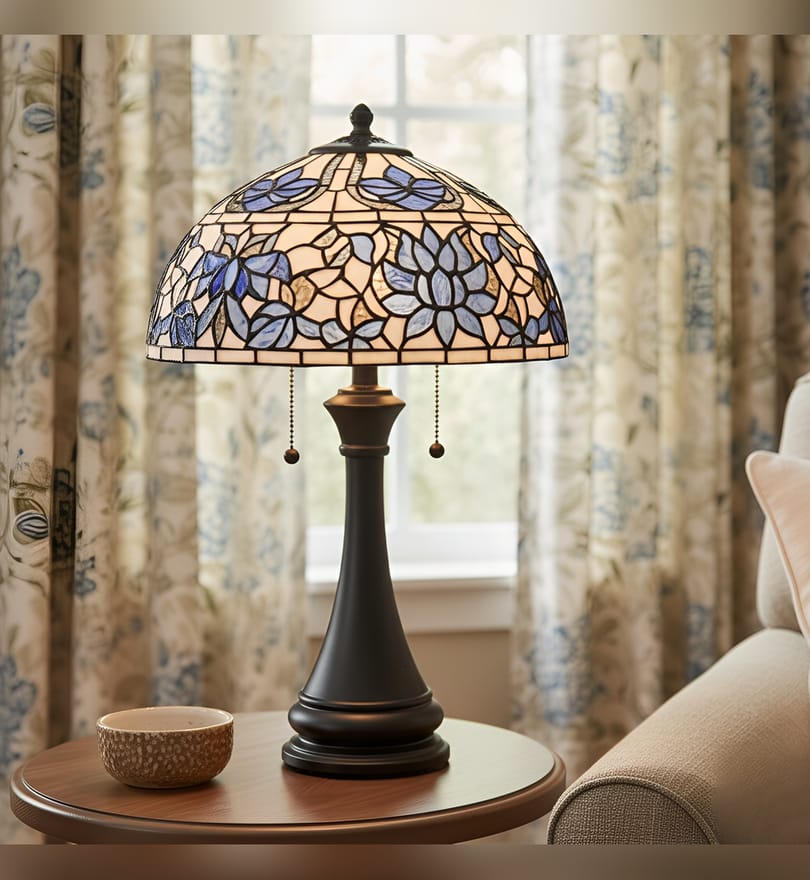 Quoizel - TFNR6325MBK - Wisteria Bloom 25.5-inch Table Lamp by Quoizel - Image 2
