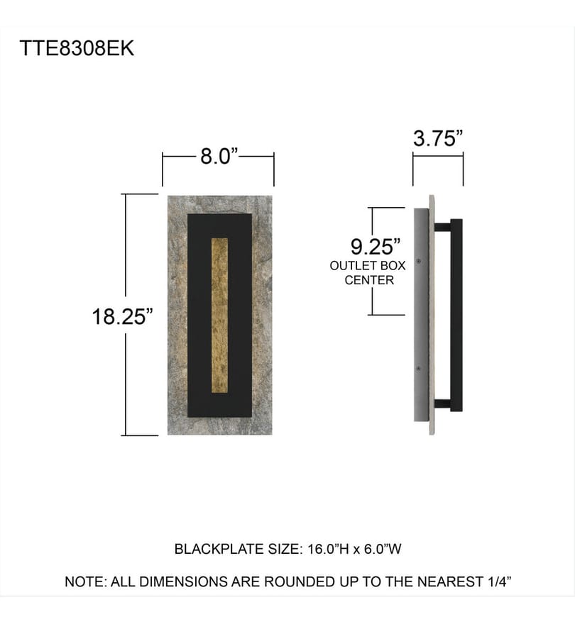 Quoizel - TTE8308EK - Tate 18.25" Outdoor Lantern by Quoizel - Image 2