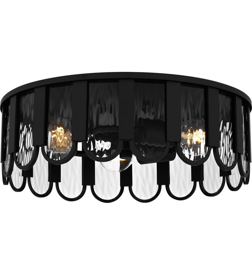 Quoizel - VEA1616MBK - Vera 16" Flush Mount by Quoizel