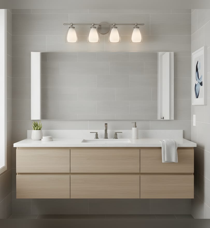 Quoizel - VIV8632BN - Vivienne 32-inch Bath Vanity Light by Quoizel - Image 4