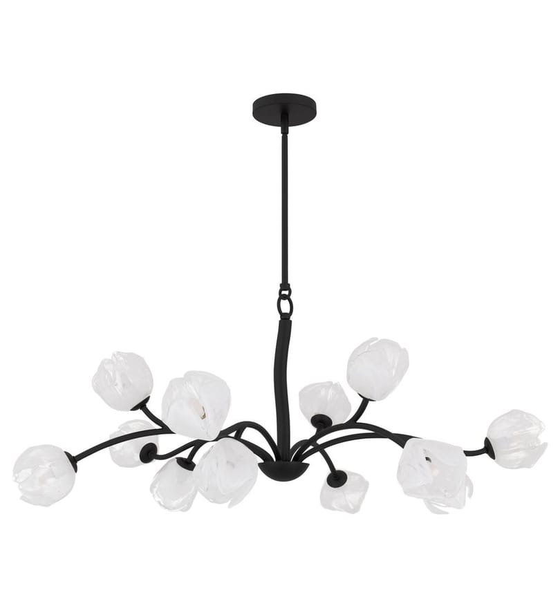 Quoizel - WALK5040MBK - Walker 40-inch Chandelier by Quoizel - Image 6