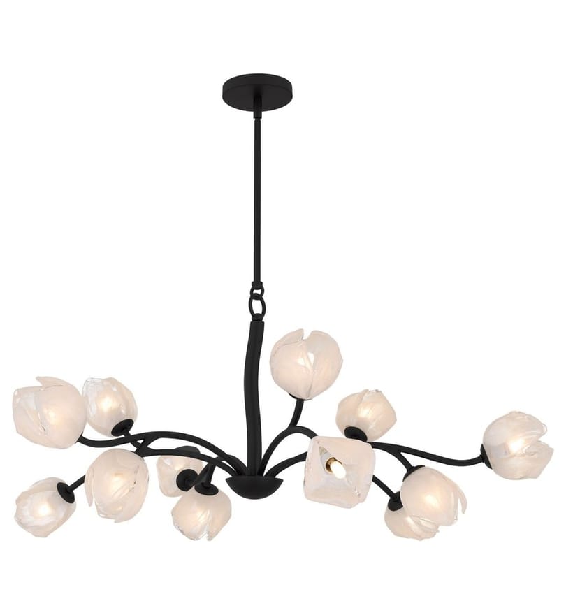 Quoizel - WALK5040MBK - Walker 40-inch Chandelier by Quoizel - Image 7