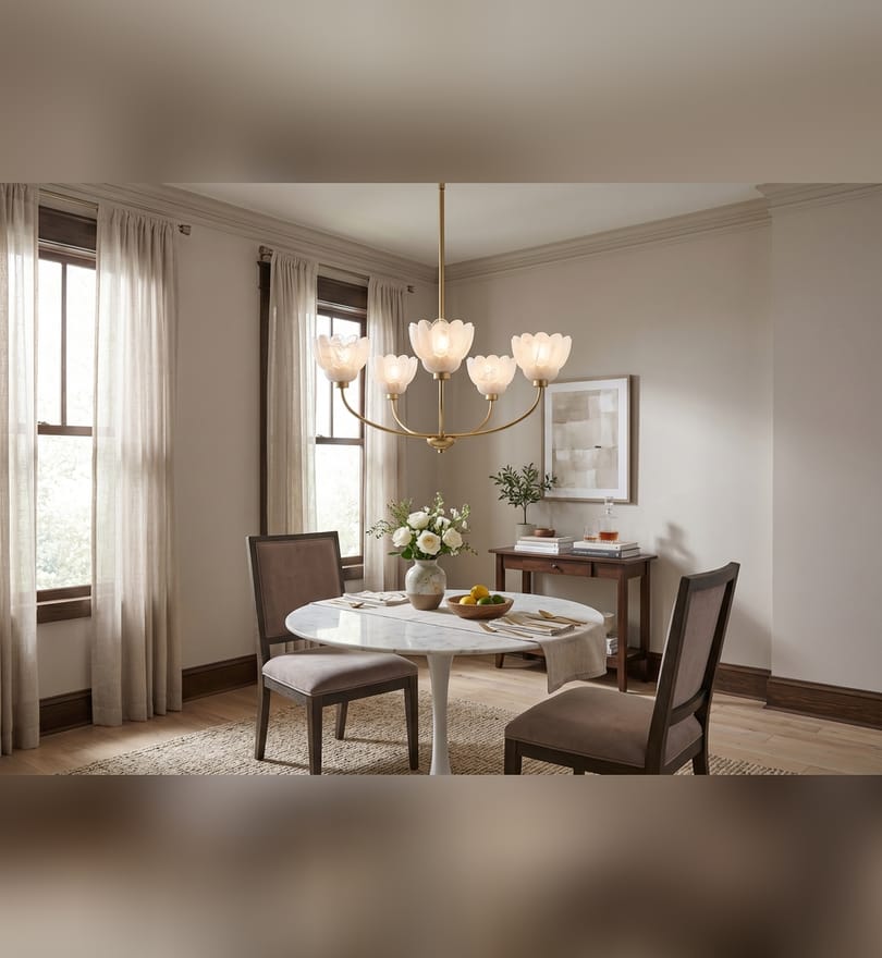 Quoizel - WHP5028BRG - Whitecap 28-inch Chandelier by Quoizel