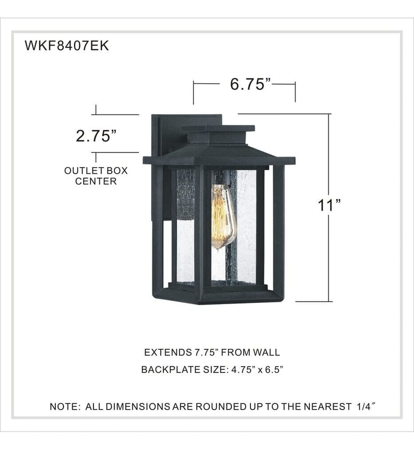 Quoizel - Wakefield 11" Outdoor Wall Sconce by Quoizel - Image 2