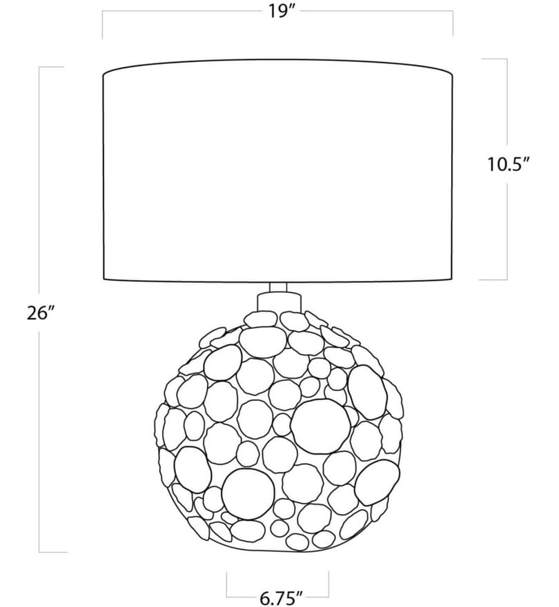 Regina Andrew - 13-1366WT - Regina Andrew Lucia 26" Table Lamp by Regina Andrew - Image 2