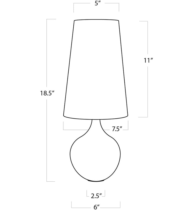 Regina Andrew - 13-1390 - Airel 18.5" Table Lamp by Regina Andrew - Image 5