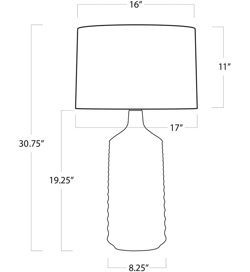 Regina Andrew - Temperance 30.5" Table Lamp by Regina Andrew - Image 3