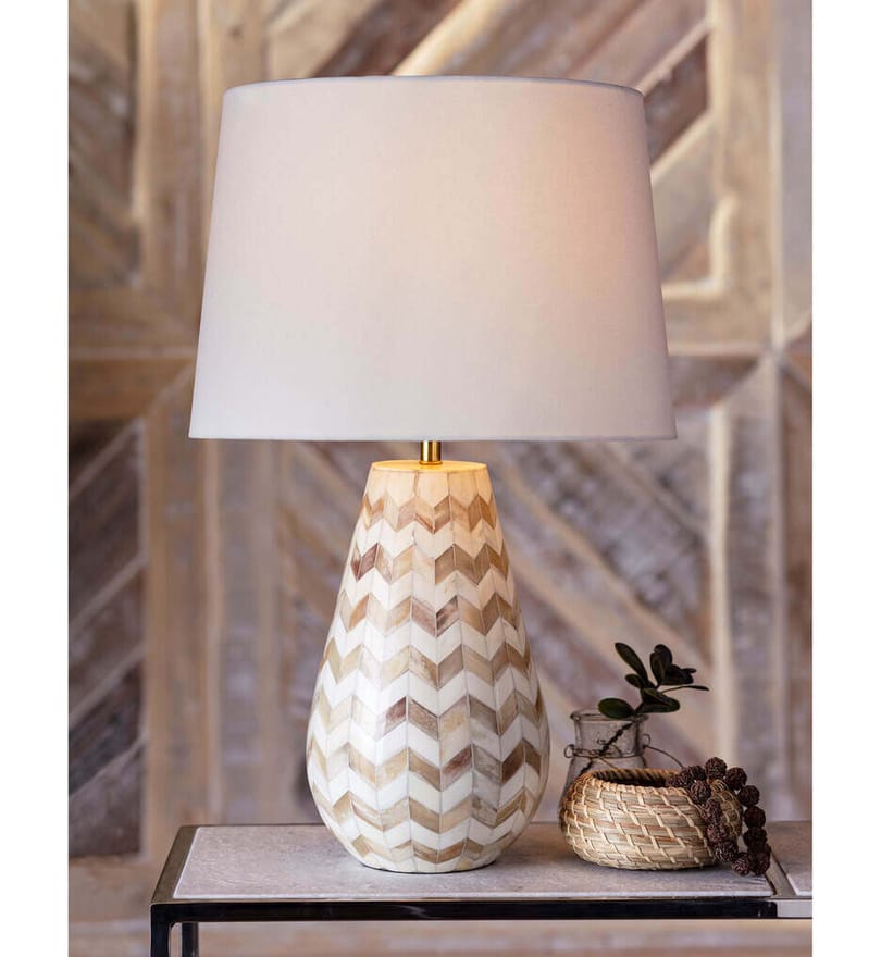 Regina Andrew - 13-1463NAT - Cassia Chevron 23" Table Lamp by Regina Andrew - Image 4