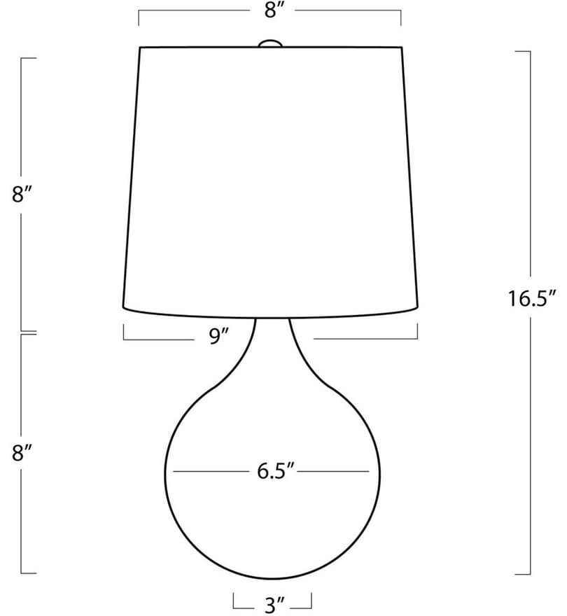 Regina Andrew - 13-1589NAT - Noa 16.5" Table Lamp by Regina Andrew - Image 2
