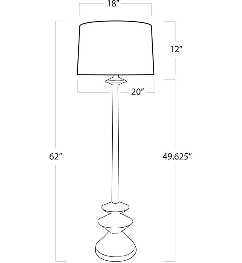 Regina Andrew - 14-1054 - Hope 62" Floor Lamp by Regina Andrew - Image 2