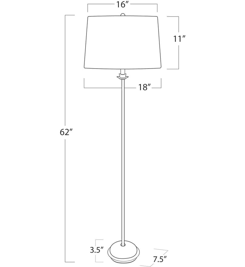 Regina Andrew - 14-1061 - Fisher 62" Floor Lamp by Regina Andrew - Image 4