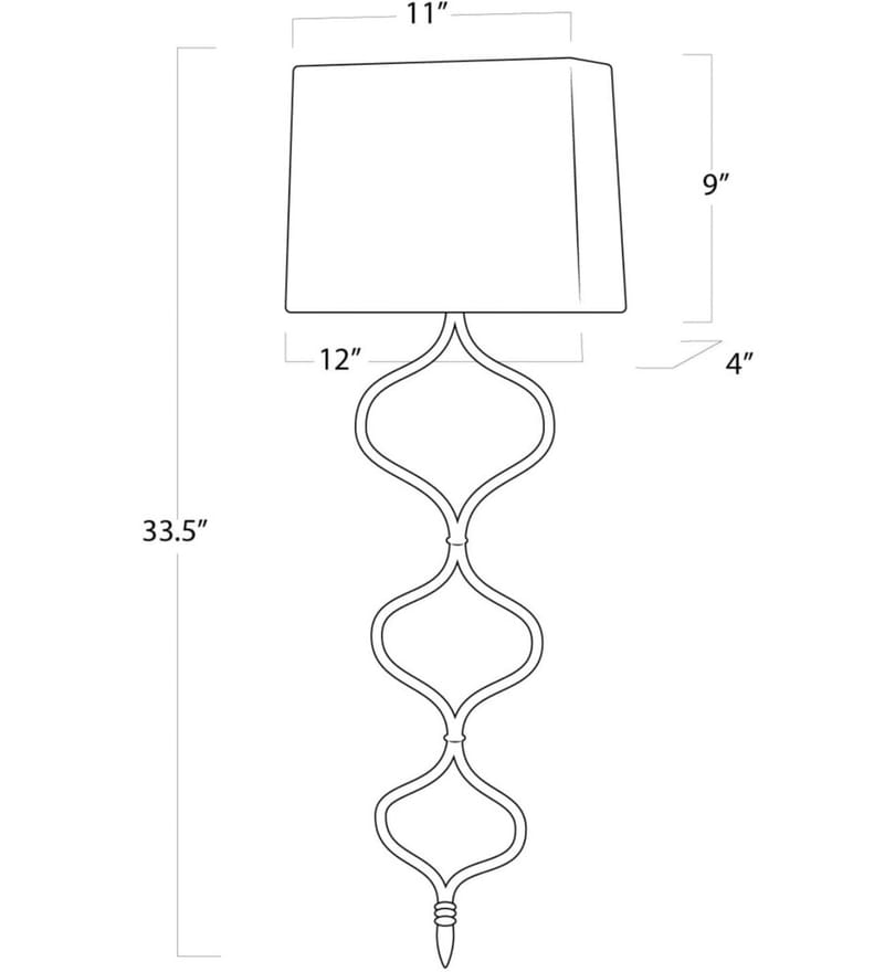 Regina Andrew - Sinuous 33.5" Wall Sconce by Regina Andrew - Image 2
