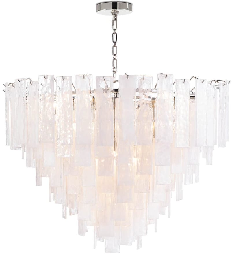 Regina Andrew - 16-1290PN - Glacier 31" Chandelier by Regina Andrew